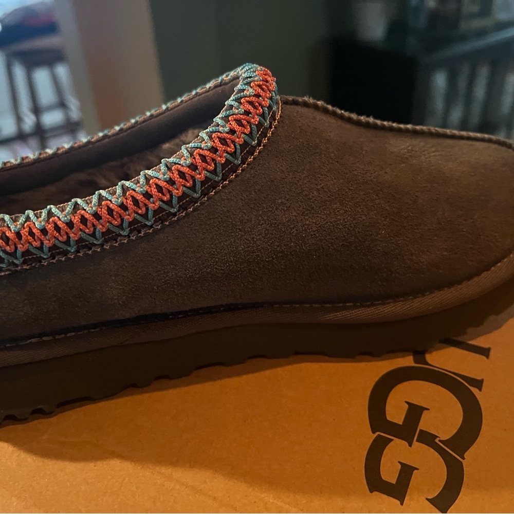 Girls Gray Suede Shoes with Pink and Blue Trim